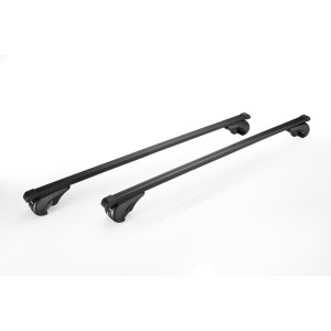 Barre portatutto in acciaio per PEUGEOT Partner Tepee (5/7 posti - railing) 140cm