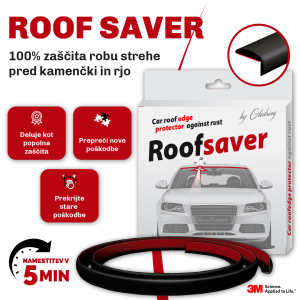 Protezione tetto Roof Saver per Fiat 500 Dolce Vita / Sky Dome (panorama roof) Petrol / Hybrid