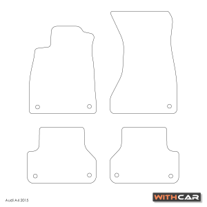 I tappetini tessili per Audi A4