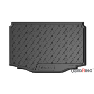 Vasca baule gomma per Citroen C3 HB (fondo basso)
