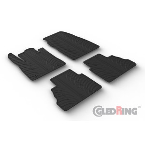 Tappetini per Ford Tourneo Courier (Mini Van, passenger, automatic)