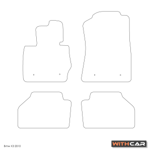 I tappetini tessili per BMW X3