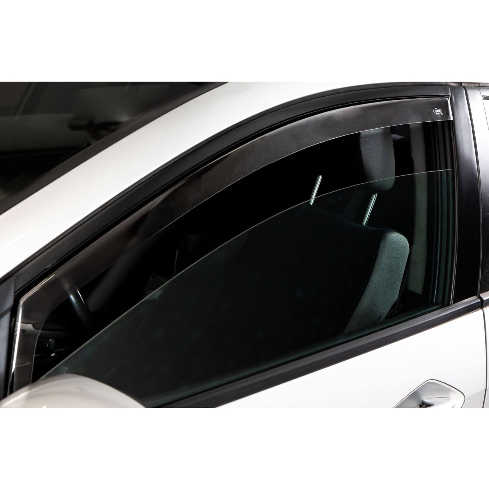 accessorypart Deflettori Aria Antiturbo per Toyota Auris 2013-2020 Vento fumo Pioggia Sole Deflettore Nero 