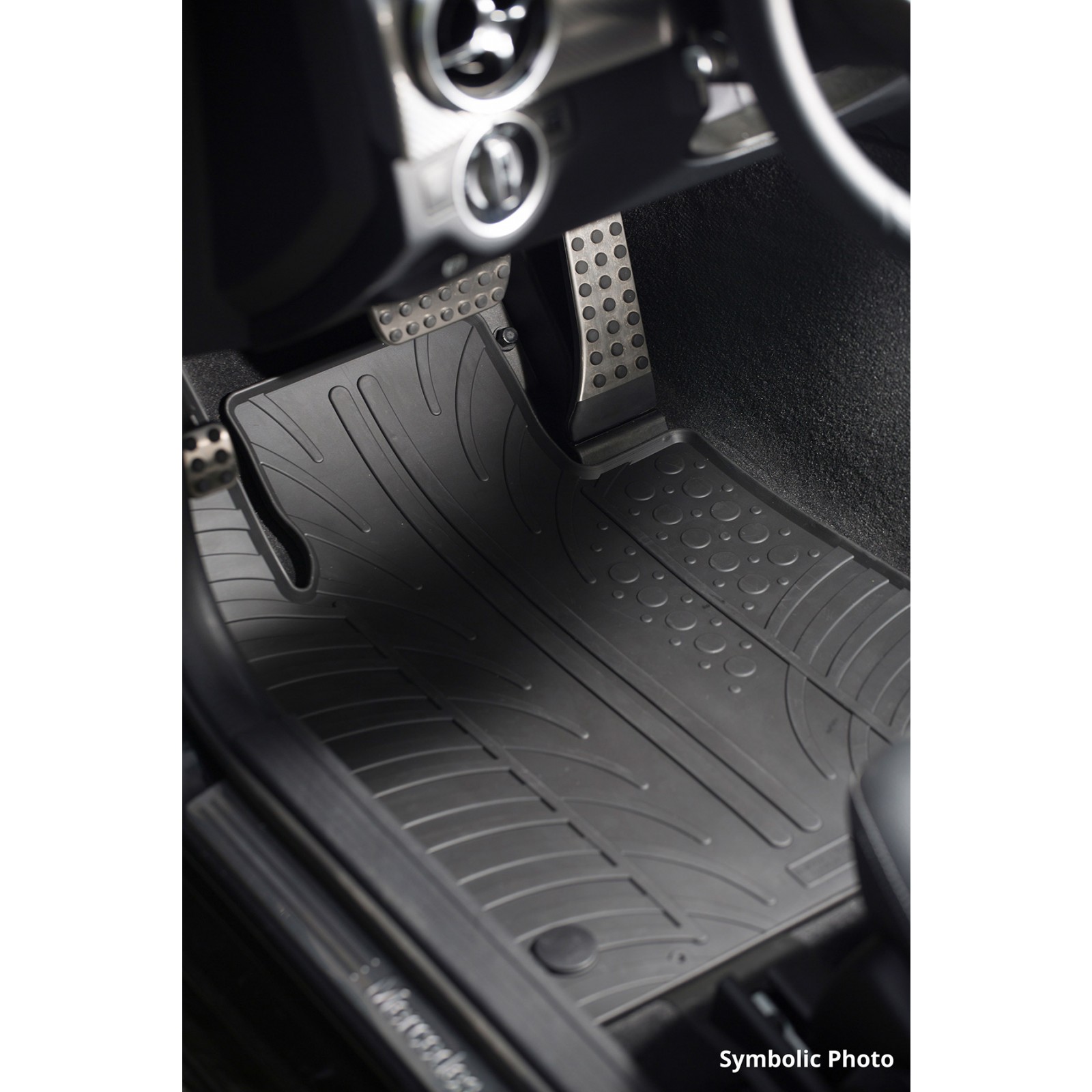 pavimento variabile sopra a partire dal 2019 Bootector alta Tappetino protezione per VW T-cross 